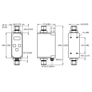 德国TURCK图尔克流量传感器FTCI-10D10A4P-2LIX-H1141