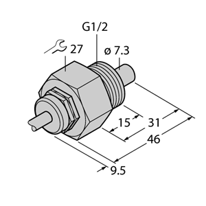 德国TURCK图尔克流量传感器FCS-G1/2HC22-NA