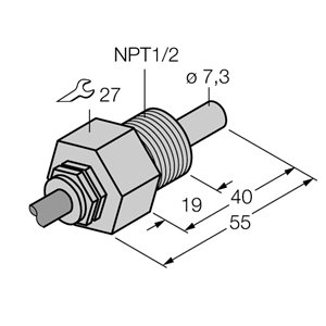 德国TURCK图尔克流量传感器FCS-N1/2A4-NAEX-H1141