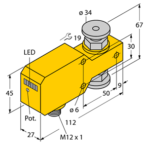 德国TURCK图尔克流量传感器FCI-34D10A4P-ARX-H1140
