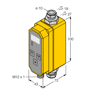 德国TURCK图尔克流量传感器FTCI-10D10A4P-LI-UP8X-H1141