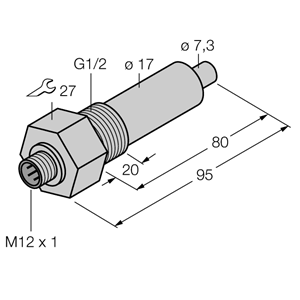 德国TURCK图尔克流量传感器FCS-G1/2A4-NA-H1141/L080