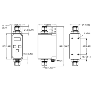 德国TURCK图尔克流量传感器FTCI-10D10A4P-2LIX-H1141