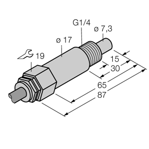 德国TURCK图尔克流量传感器FCS-G1/4A4-NAEX0/L065