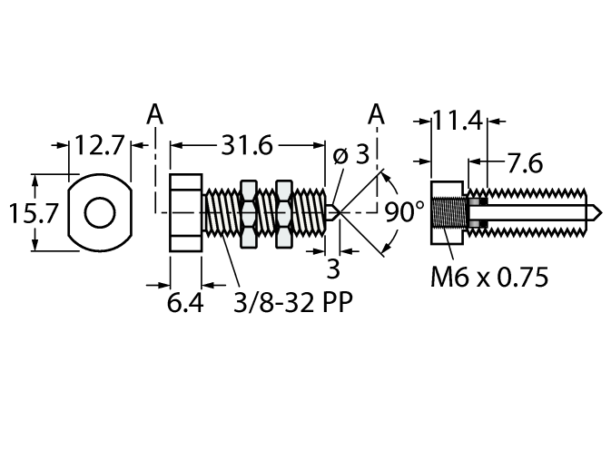 德国TURCK图尔克超声波传感器TGR3/8MPFMQ