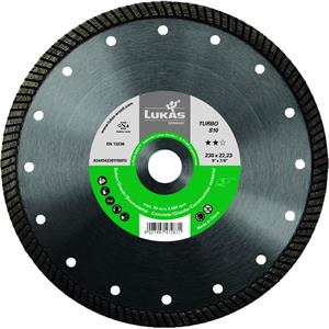 德国 LUKAS 卢卡斯 金刚石切割片 Turbo S10 115x22,23x10