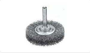 德国 LUKAS 卢卡斯 小型带柄砂轮  DM 40x8mm，S=6mm