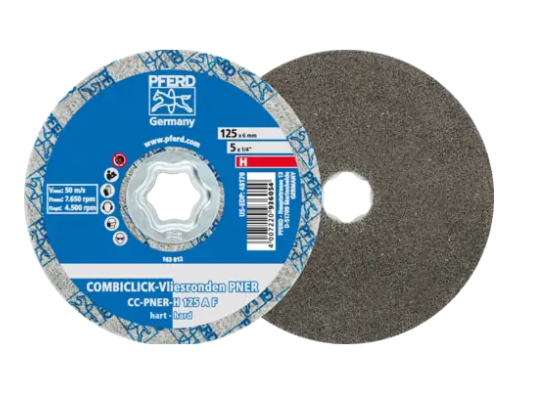 德国PFERD马圈COMBICLICK无纺唱片 PNER  CC-PNER W 125 SiC F（1 ）