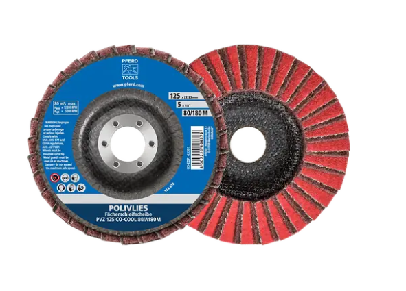 德国PFERD马圈POLIVLIES 襟翼片 PVZ PVZ 125 CO-COOL 80 / A 180 M