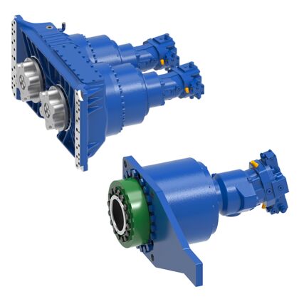 德国Rexroth力士乐  HYDROTRAC GMR3000 碎枝机驱动装置