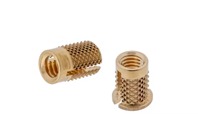 MW Components 锥形黄铜螺纹嵌片 256X157E