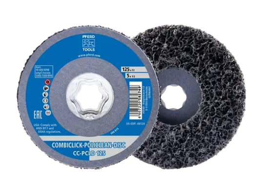 德国PFERD马圈COMBICLICK POLICLEAN唱片CC-PCLD PLUS 115