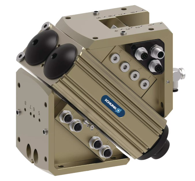 德国SCHUNK雄克 工业自动化双向旋转模块 SRH-plus-D 20-W-M8-AS